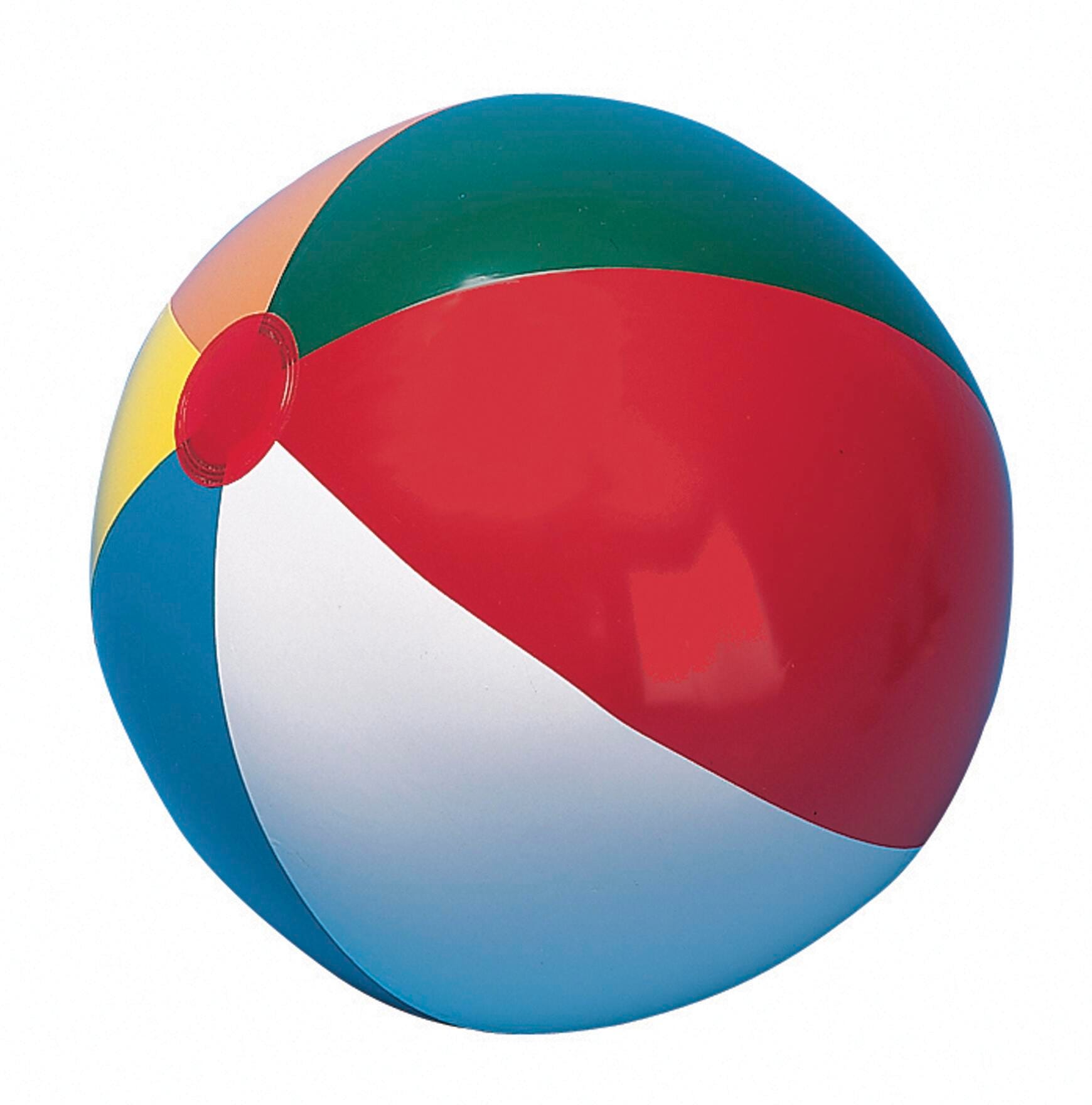 Champion Sports Heavy Duty Beach Ball 20 Inches Multi Colored